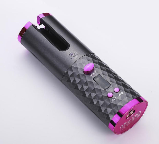 On-the-go Wireless Curler